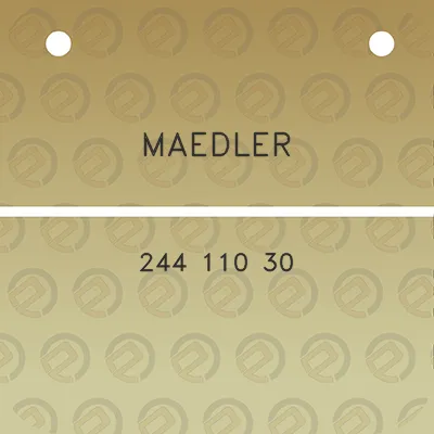 maedler-244-110-30