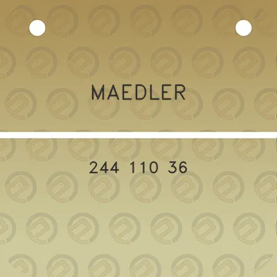 maedler-244-110-36