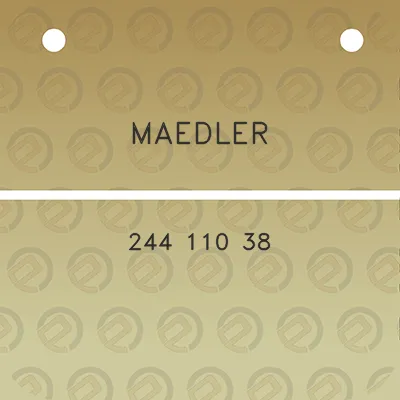 maedler-244-110-38