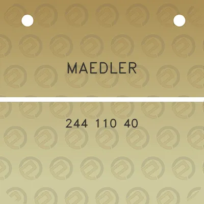 maedler-244-110-40