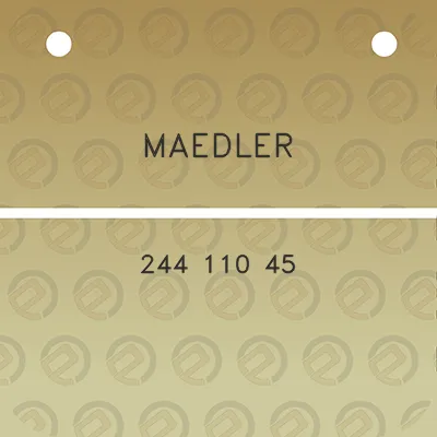 maedler-244-110-45