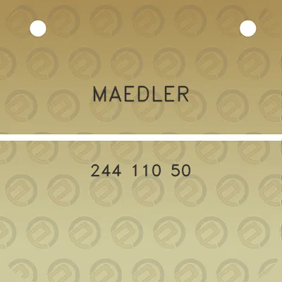 maedler-244-110-50