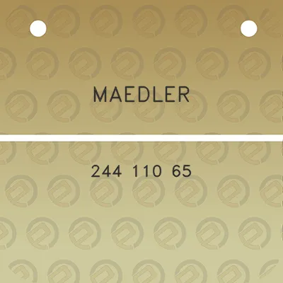 maedler-244-110-65