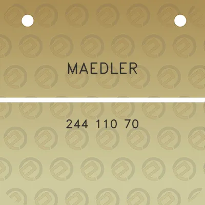 maedler-244-110-70