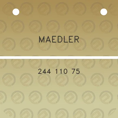 maedler-244-110-75