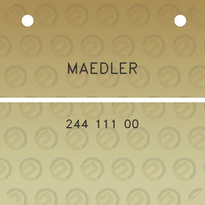 maedler-244-111-00