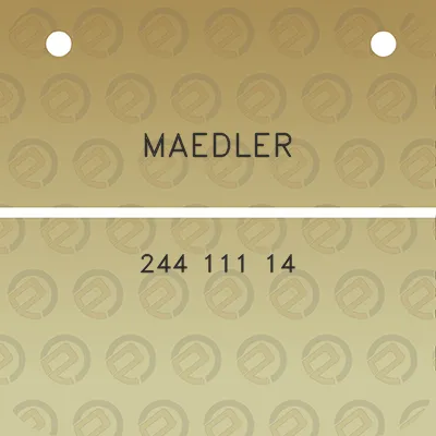 maedler-244-111-14