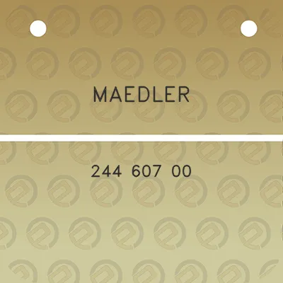 maedler-244-607-00