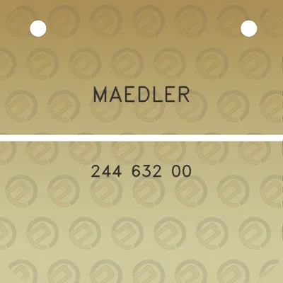 maedler-244-632-00