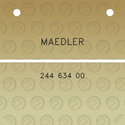 maedler-244-634-00