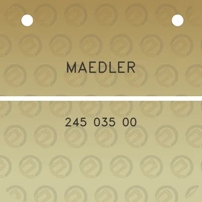 maedler-245-035-00