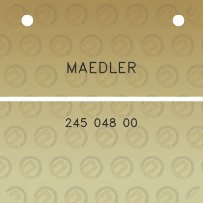 maedler-245-048-00