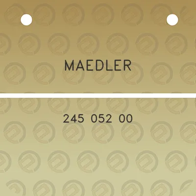 maedler-245-052-00