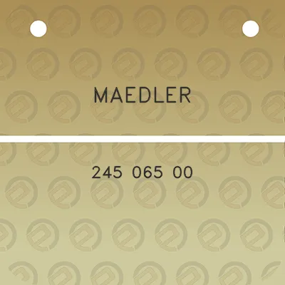 maedler-245-065-00