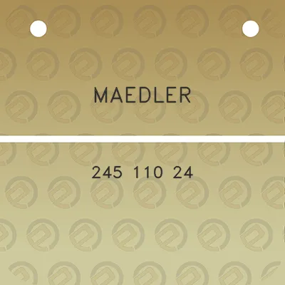 maedler-245-110-24