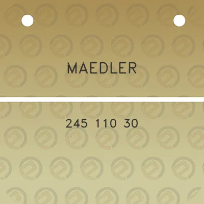 maedler-245-110-30