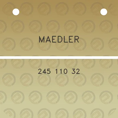 maedler-245-110-32