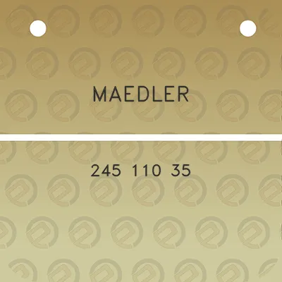 maedler-245-110-35