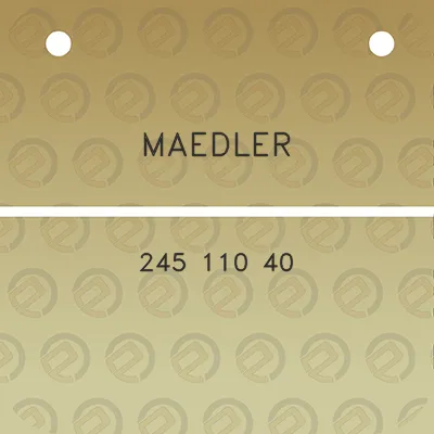 maedler-245-110-40