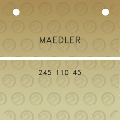 maedler-245-110-45