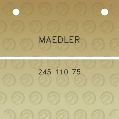 maedler-245-110-75