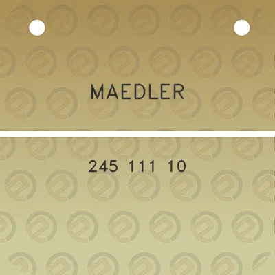 maedler-245-111-10