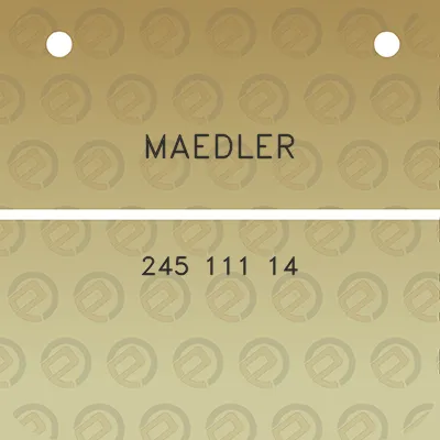 maedler-245-111-14