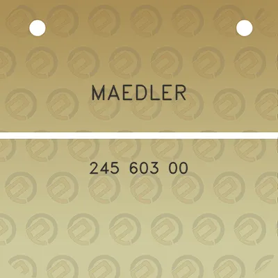 maedler-245-603-00