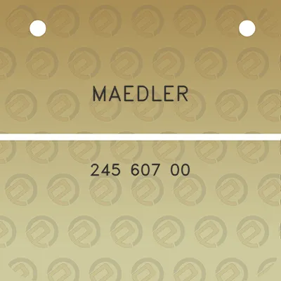 maedler-245-607-00