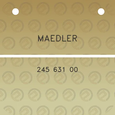 maedler-245-631-00