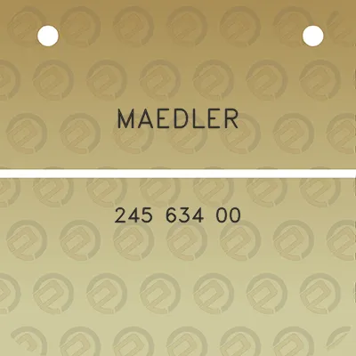 maedler-245-634-00