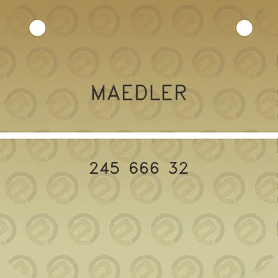 maedler-245-666-32