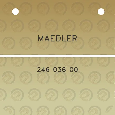 maedler-246-036-00