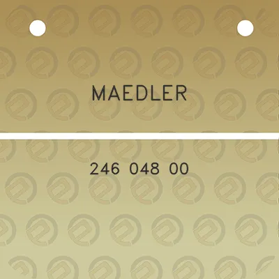 maedler-246-048-00