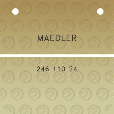 maedler-246-110-24