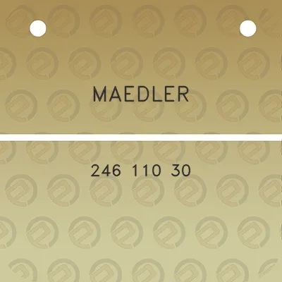 maedler-246-110-30