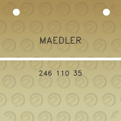 maedler-246-110-35