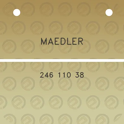 maedler-246-110-38