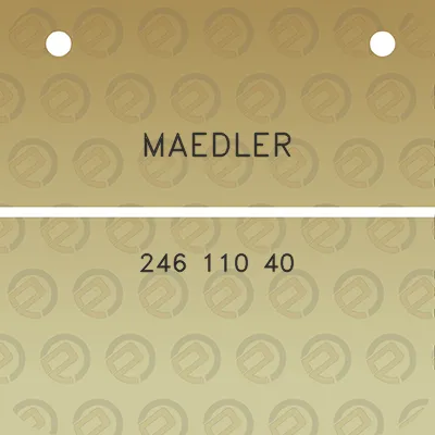 maedler-246-110-40