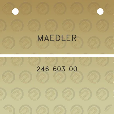 maedler-246-603-00