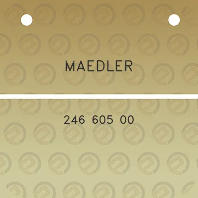 maedler-246-605-00