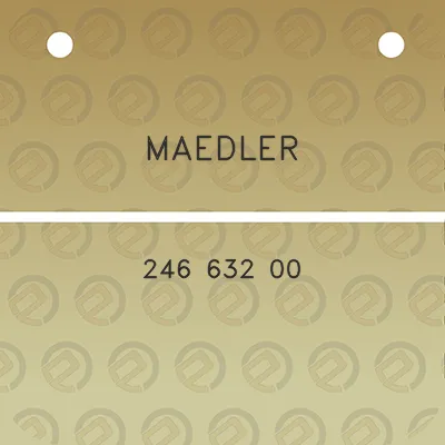 maedler-246-632-00