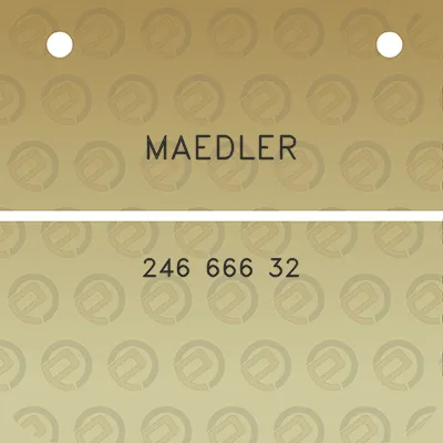 maedler-246-666-32