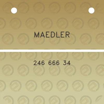 maedler-246-666-34