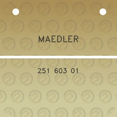 maedler-251-603-01