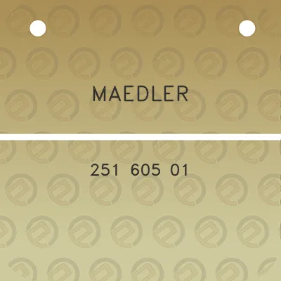 maedler-251-605-01