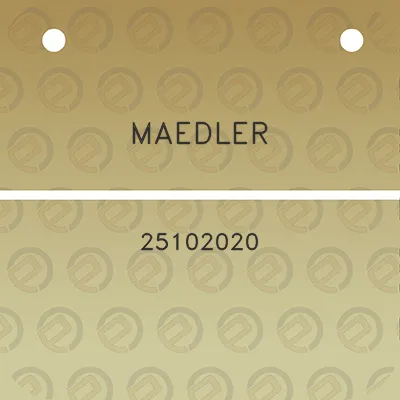 maedler-25102020