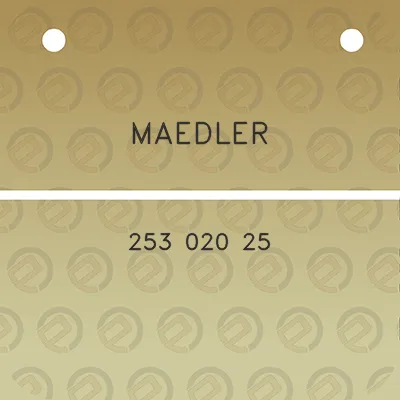 maedler-253-020-25