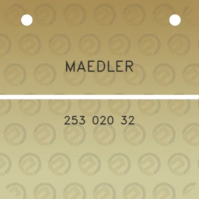 maedler-253-020-32