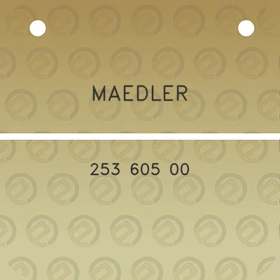 maedler-253-605-00